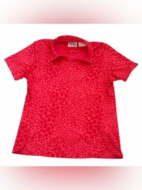 EP New York Leopard-Print Golf Polo